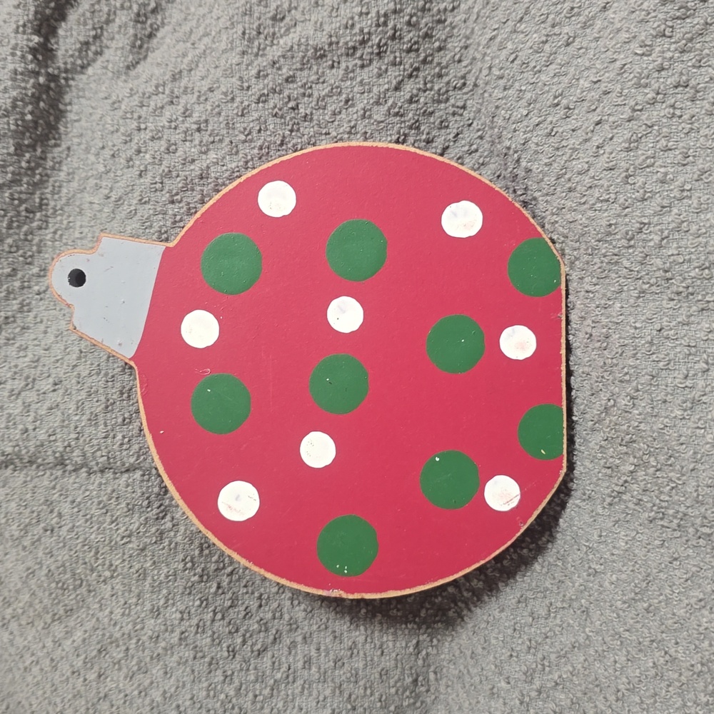 Festive Red Ornament Decor